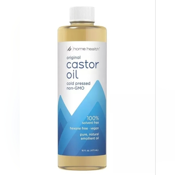HOME HEALTH - Organic Castor Oil 16 floz - Cold-pressed - Non-GMO - Picture 1 of 3